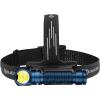OLIGHT Perun 3 Lampe Frontale Ultra Puissante Rechargeable USB EDC 3000 LM Portée Max. 160 Mètres Torche Clignotant 7 Modes Étanche IP68 Headlamp LED Feu Rouge Pour Camping,Jogging(Bleu)