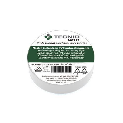 imageRuban isolant en PVC paisseur 013 mm 15 mm x 10 m BleuWhite