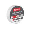 ERKO Ruban adhésif isolant électrique Rouge 19mm x 20m PVC – Réparation de câbles électriques – Très flexible avec une forte adhérence – Résistant aux produits chimiques, chatertone(White)