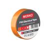ERKO Ruban adhésif isolant électrique Rouge 19mm x 20m PVC – Réparation de câbles électriques – Très flexible avec une forte adhérence – Résistant aux produits chimiques, chatertone(Orange)