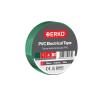 ERKO Ruban adhésif isolant électrique Rouge 19mm x 20m PVC – Réparation de câbles électriques – Très flexible avec une forte adhérence – Résistant aux produits chimiques, chatertone(vert)