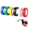 Lot de 6 rubans isolants électriques étanches – Auto-soudant – Ruban adhésif pour électriciens pour projets de câblage et réparations – 6 couleurs(Multicolore)