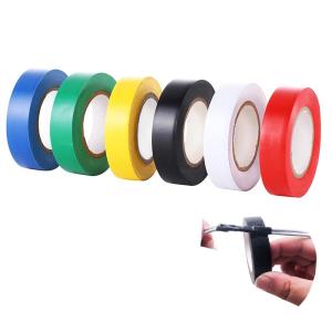 Lot de 6 rubans isolants électriques étanches – Auto-soudant – Ruban adhésif pour électriciens pour projets de câblage et réparations – 6 couleurs(Multicolore)
