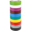 Adam Hall Accessories 580813 RNB 10 – Bande isolante 0,13 x 15 mm x 10 m lot de 10 couleurs(10 couleurs.)