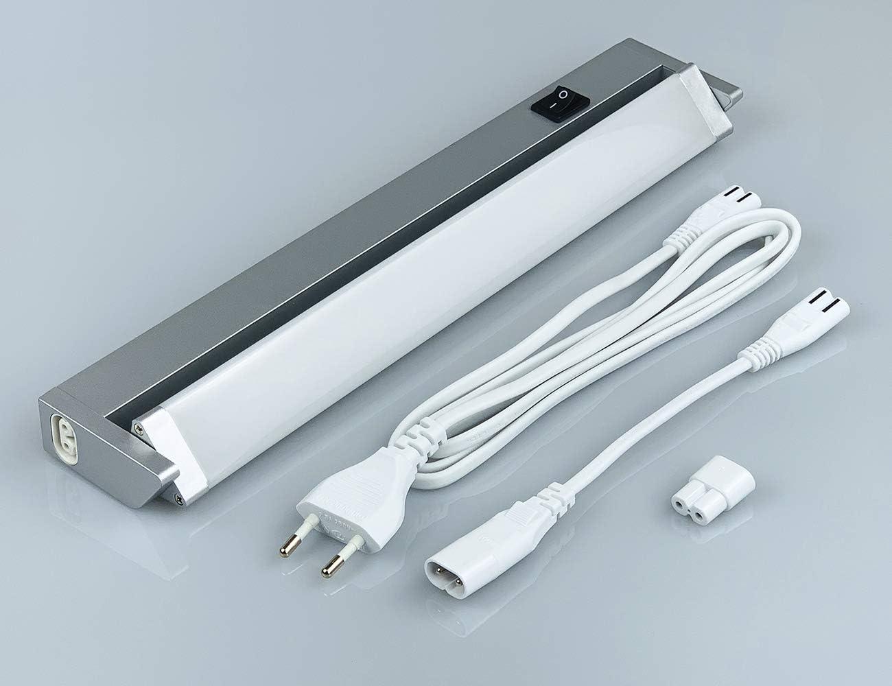 imageRglette LED Orientable avec Interrupteur Luminaire Sous Meuble Lumire Rglables pour CuisineArmoirePlacardEscalierCouloir 3000K 4000K 6000K LongCourt