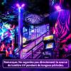 150W LED Lumière Noire, Lumiere Noire, Projecteur UV pour Noël, Halloween, Fête Néon Incandescente, Peinture Corporelle, Lumière UV de Durcissement de Résine, IP66 étanche (150W, 2pcs)(150w)