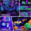 150W LED Lumière Noire, Lumiere Noire, Projecteur UV pour Noël, Halloween, Fête Néon Incandescente, Peinture Corporelle, Lumière UV de Durcissement de Résine, IP66 étanche (150W, 2pcs)(Noir)
