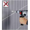 Bosch Accessories Professional 5 pièces Jeu de forets pour carrelage Set CYL-9 SoftCeramic (pour les carreaux de céramique tendres, Ø 4-10 mm, accessoires perceuses) Gris(Ø 4 mm)