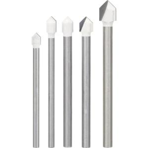 Bosch Accessories Professional 5 pièces Jeu de forets pour carrelage Set CYL-9 SoftCeramic (pour les carreaux de céramique tendres, Ø 4-10 mm, accessoires perceuses) Gris(Set Ø 4-10 mm)