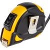 Amazon Basics Ruban métrique con mesure automático, précision MID, 5 m, Noir, Amarillo(4.9 m)