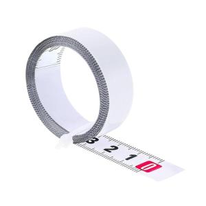 1 Rouleaux Mètre à Ruban en Acier au Carbone Auto-adhésif,Règle Métrique Auto-adhésive 2m,13mm ampleur,tape measure,pour Mesurer établis,table,machine,onglet(Gauche à Droite)(Droite à Gauche)