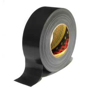 3M 2903/4850S Ruban Adhésif Toilé, 48 mm x 50 m, Noir (Lot de 1)(Bleu)