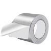 1 Rouleau de Ruban Aluminium 75 mm x 50 m Ruban Adhésif Alu Autocollant Argenté Résistant à la Chaleur pour Isolation de Tuyaux et Climatisation(100 mm x 50 m)