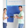 4 Rouleaux Ruban de Masquage – 50mx24mm Papier Peinture de Peintre Carrosserie Masquage pour peindre, rénover, vernir (bleu)(24mmx50m)