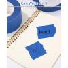 4 Rouleaux Ruban de Masquage – 50mx24mm Papier Peinture de Peintre Carrosserie Masquage pour peindre, rénover, vernir (bleu)(50mmx50m)