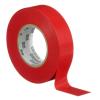 3M Temflex de ruban adhésif électrique en vinyle 165 Jaune 19 mm x 25 m, 10 rouleaux(Rouge)