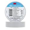 3M Temflex de ruban adhésif électrique en vinyle 165 Jaune 19 mm x 25 m, 10 rouleaux(blanc)