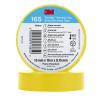 3M Temflex de ruban adhésif électrique en vinyle 165 Jaune 19 mm x 25 m, 10 rouleaux(jaune)