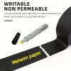 2 Packs Masking Tape, Ruban Masquage Peinture 15mm x 50m, Idéal Pour Décoration Intérieure, Lignes Nettes Sans Coulure Sur Murs, Portes Et Plinthes（Vert）(Noir)