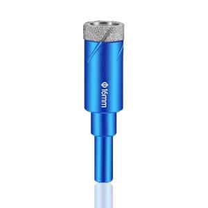 5Pcs Foret Diamant Jeu Mèches pour Carrelage, Verre, Céramique, Marbre (6/6/8/10/12/mm)(16mm)