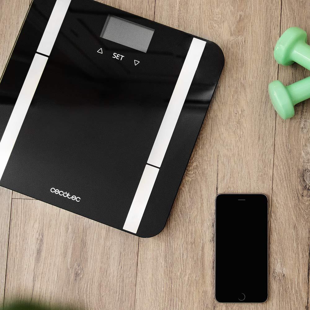 image:imageCecotec Mtre Ruban Numrique avec Bluetooth cran LED et APP Surface Precision Body Surveillez vos Mesures Corporelles Synchronisation Facile avec votre Smartphone Fonction de PersonnalisationPrecision 9450 Full Healthy