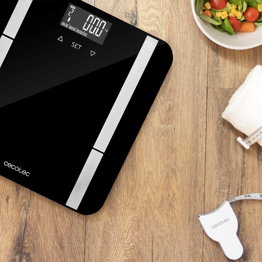 image:imageCecotec Mtre Ruban Numrique avec Bluetooth cran LED et APP Surface Precision Body Surveillez vos Mesures Corporelles Synchronisation Facile avec votre Smartphone Fonction de PersonnalisationPrecision 9450 Full Healthy