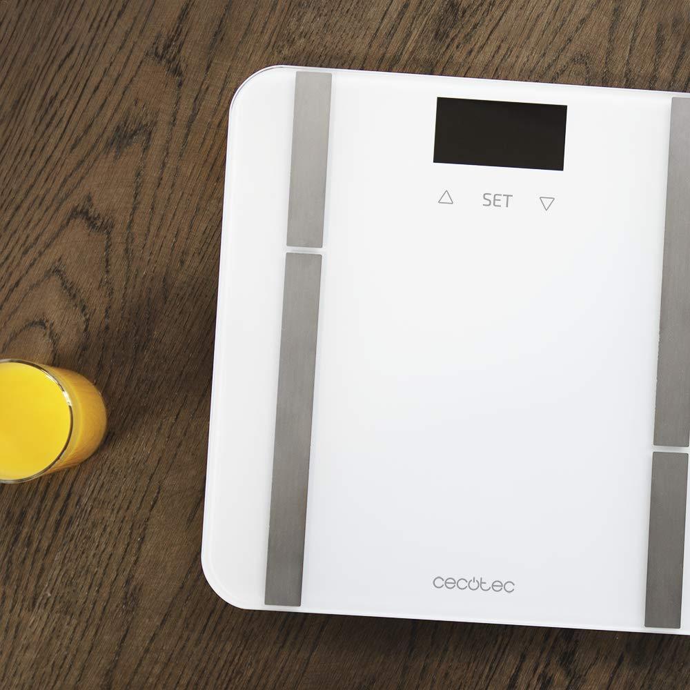 image:imageCecotec Mtre Ruban Numrique avec Bluetooth cran LED et APP Surface Precision Body Surveillez vos Mesures Corporelles Synchronisation Facile avec votre Smartphone Fonction de PersonnalisationPrecision 9400 Full Healthy
