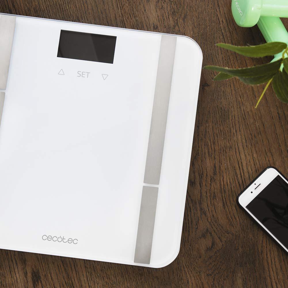 image:imageCecotec Mtre Ruban Numrique avec Bluetooth cran LED et APP Surface Precision Body Surveillez vos Mesures Corporelles Synchronisation Facile avec votre Smartphone Fonction de PersonnalisationPrecision 9400 Full Healthy