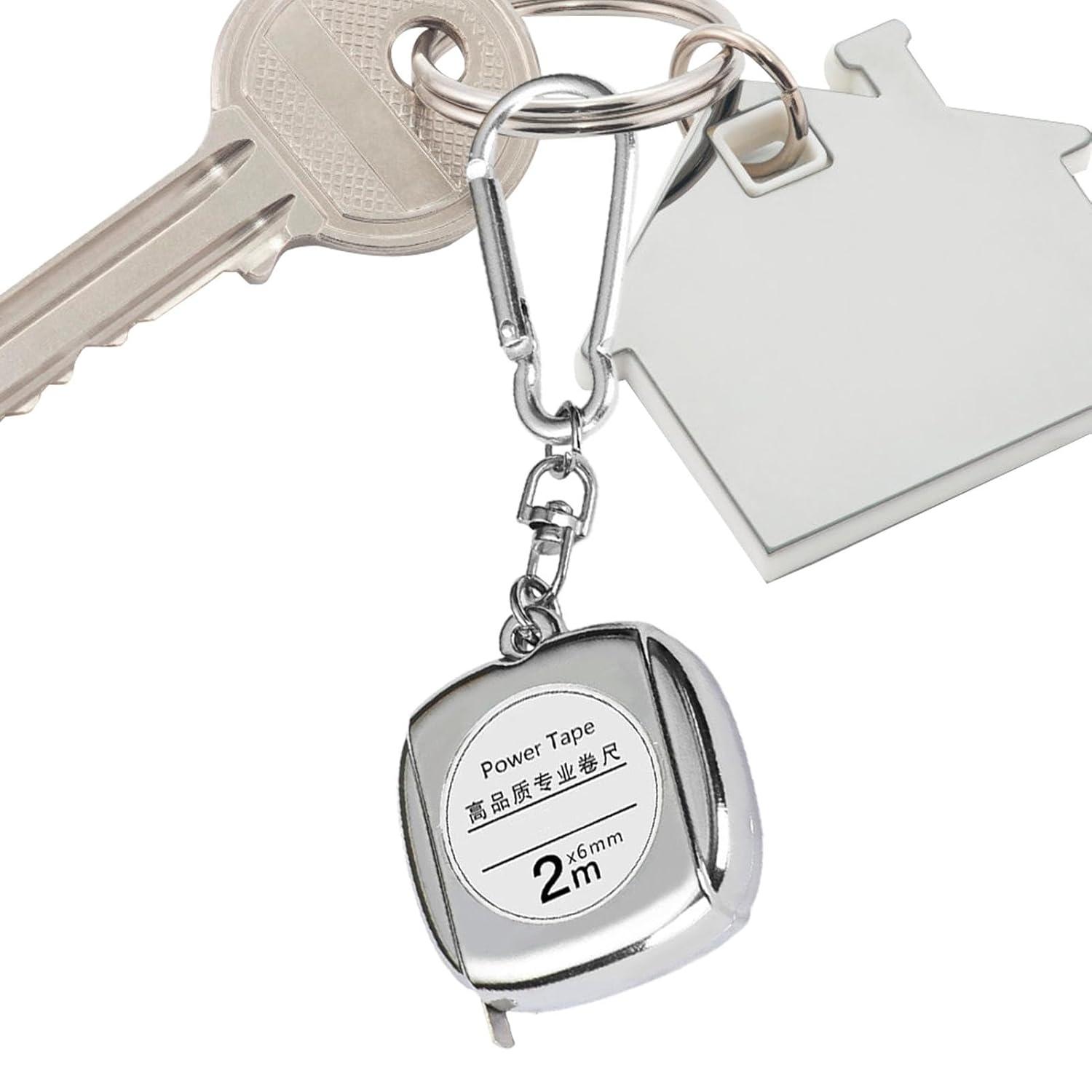 image:imagePortecls Mtre ruban rtractable Petit mtre ruban au format de poche Portecls Ruban en acier rtractable portable Mtre ruban rtractable portable pour professionnels et maisonargent