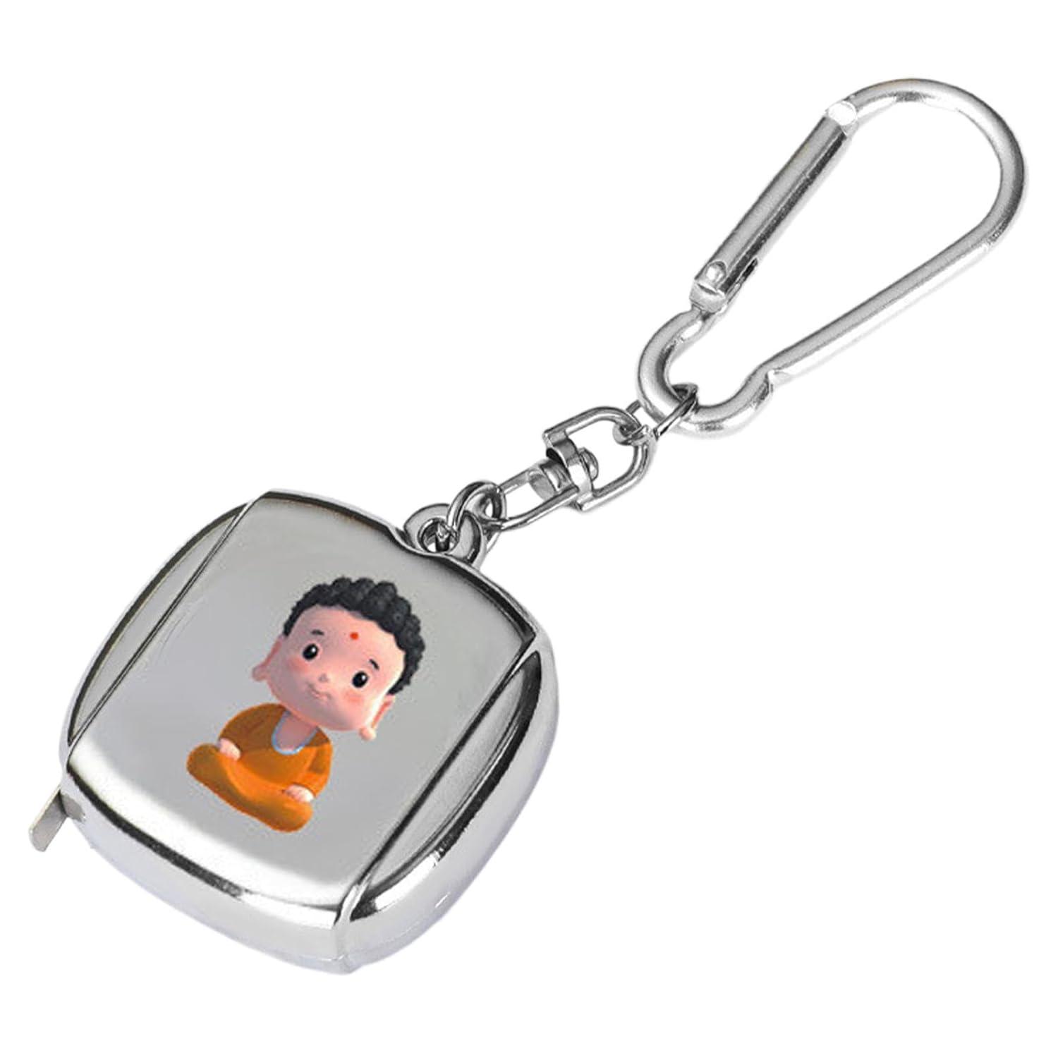 image:imagePortecls Mtre ruban rtractable Petit mtre ruban au format de poche Portecls Ruban en acier rtractable portable Mtre ruban rtractable portable pour professionnels et maisonargent