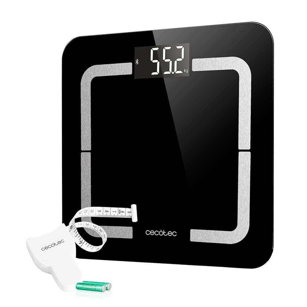 image:imageCecotec Mtre Ruban Numrique avec Bluetooth cran LED et APP Surface Precision Body Surveillez vos Mesures Corporelles Synchronisation Facile avec votre Smartphone Fonction de PersonnalisationPrecision 9500 Smart Healthy