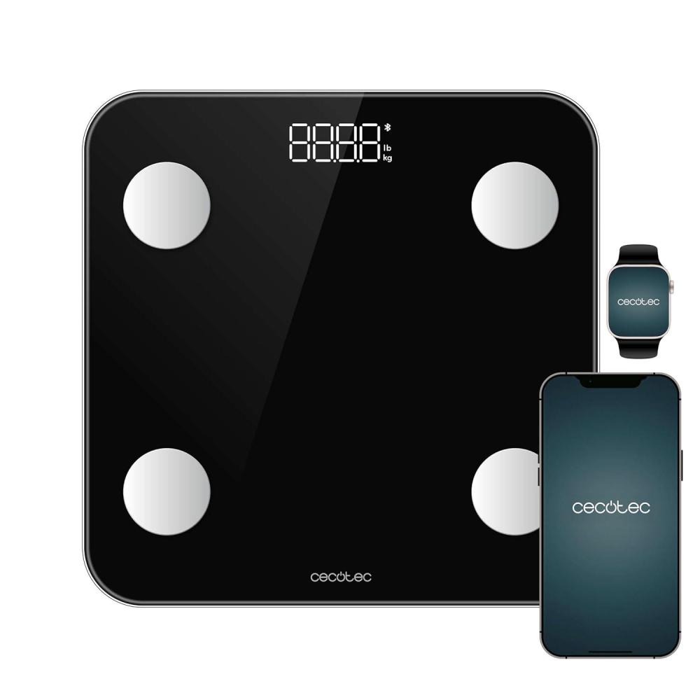 image:imageCecotec Mtre Ruban Numrique avec Bluetooth cran LED et APP Surface Precision Body Surveillez vos Mesures Corporelles Synchronisation Facile avec votre Smartphone Fonction de PersonnalisationPrecision Smart