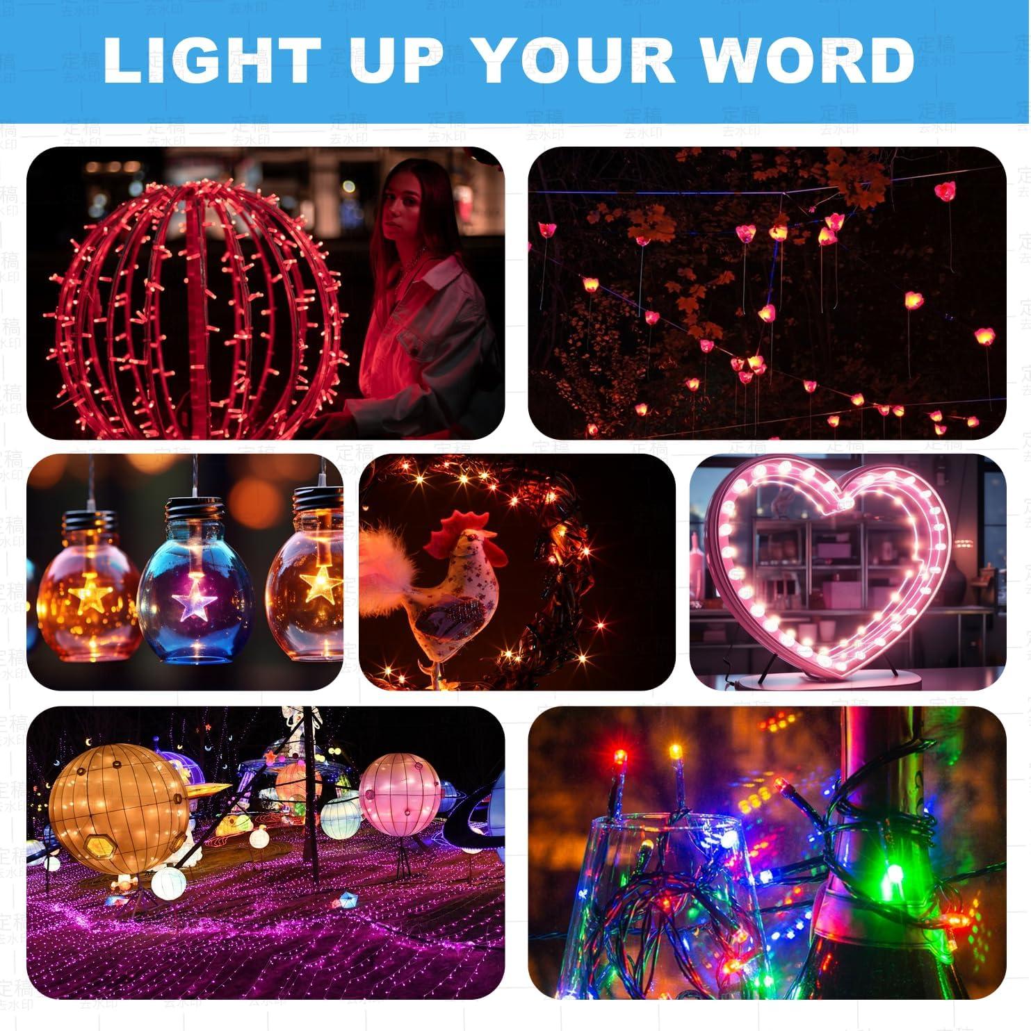 image:image10 pcs Mini Lumires LED Lampe LED Miniature Mini Lampe LED avec Batterie Mini LED a Pile Petite Lumire LED pour Maison de Poupe Vitrines Blocs de Construction Jouets CollableRouge