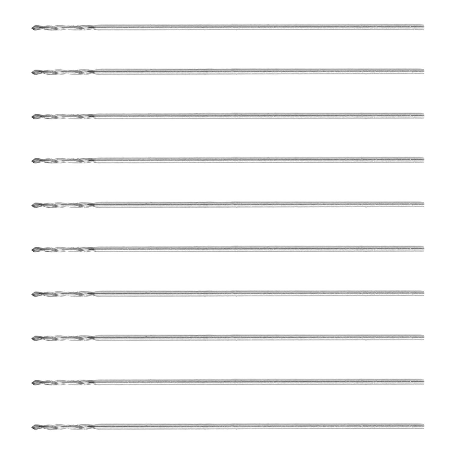 image:imageJeu de Forets 10pcs Micro Drill Bit Set 03mm Drill Bits Petits Forets Outils de Fabrication de Bijoux pour Bois Bijoux Plastique Miniature