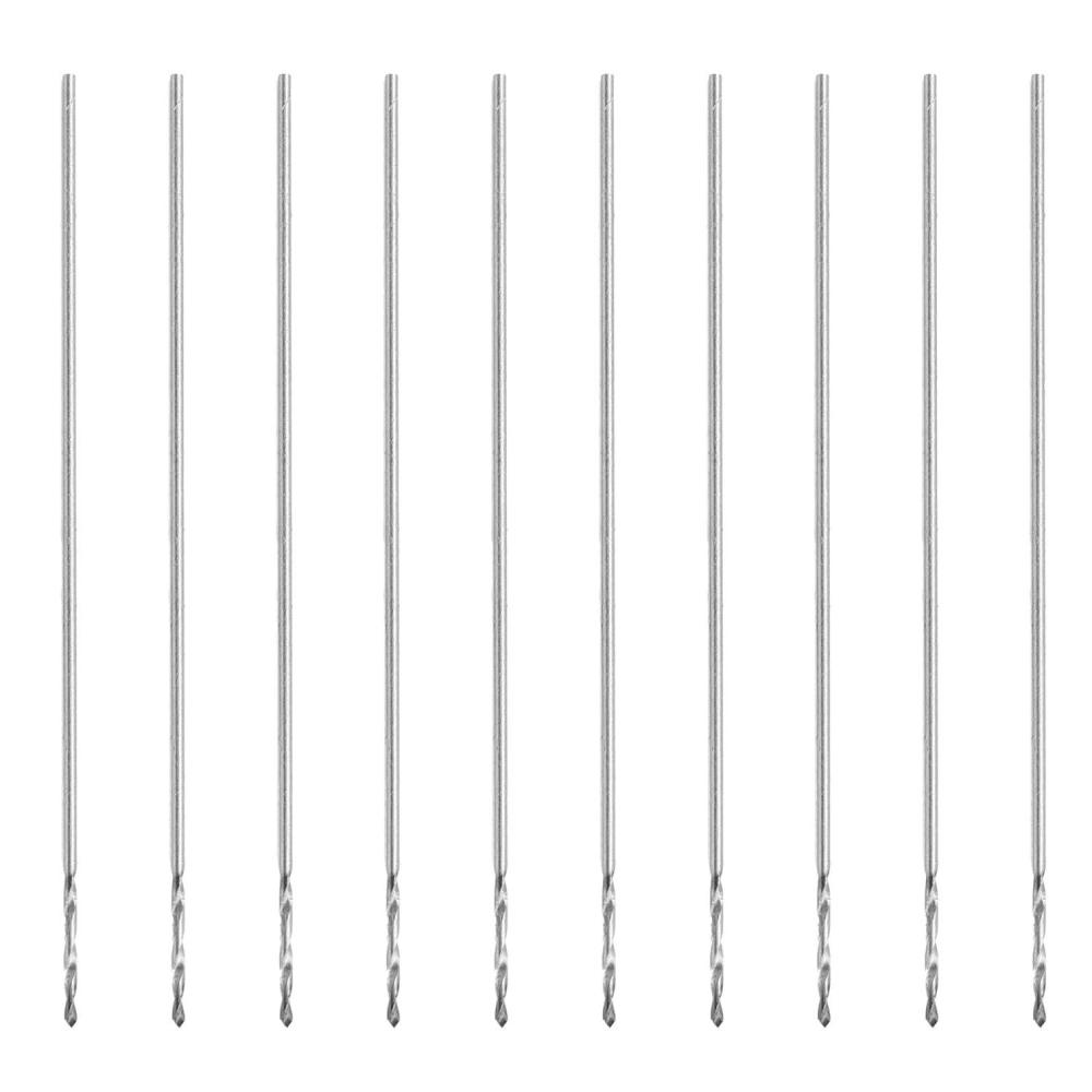 image:imageJeu de Forets 10pcs Micro Drill Bit Set 03mm Drill Bits Petits Forets Outils de Fabrication de Bijoux pour Bois Bijoux Plastique Miniature