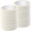 10 rouleaux de ruban de masquage pour peinture d&rsquo;intérieur(blanc)