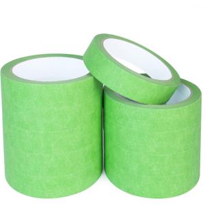 10 rouleaux de ruban de masquage pour peinture d&rsquo;intérieur(Vert)