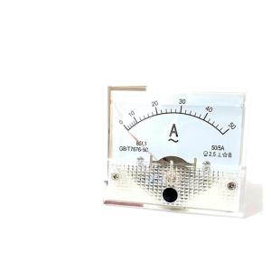 85L1-A Panneau analogique Ampèremètre Jauge Ampèremètre Courant Aiguille Ampèremètre CA 1A 2A 3A 5A 30/5 50/5 100/5 75/5(50 5A)(5A)
