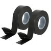 2PCS Ruban De Câbles Résistant à La Chaleur 4,6m X 23mm X 0,8mm ruban électrique Adhésif Pour Câblage Auto Gaffer Noir Isolant électrique Flexible Ruban Noir Pour électricien Intérieur