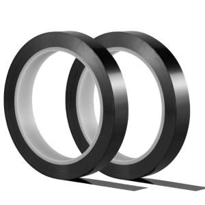 2 Pièces Ruban Isolant Noir 10mm 66m pour Marquage Câbles et Usages Électriques Adhésif Souple pour Maison Atelier Réparation