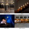 [Lot de 6],Lampe Detecteur de Mouvement Automatique Interieur,3 Modes(Auto/On/Off), Autocollante USB Pile Rechargeable, LED Sans Fil pour Cuisine,Couloir,Escalier,Placard(Lumière Chaude)(Blanche)