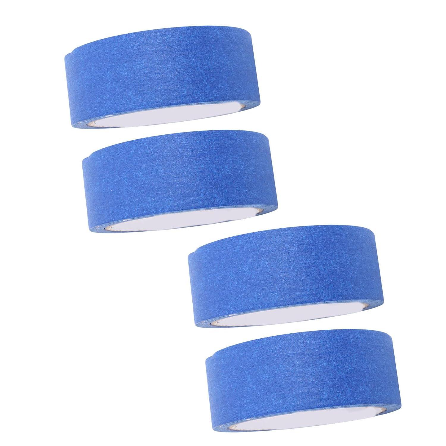 image:imageRuban de Masquage pour Peintre Automobile Facile Utiliser sans Rsidus pour la Peinture et la Finition Automobile 4 Pices 35mm 20M VioletBleue