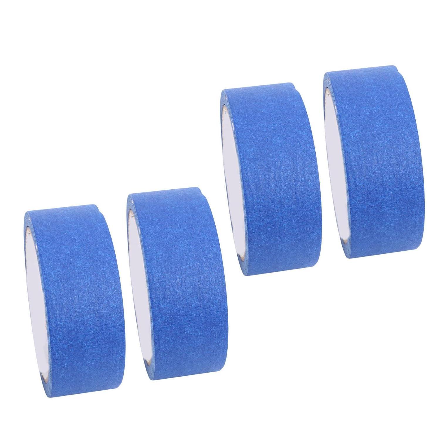 image:imageRuban de Masquage pour Peintre Automobile Facile Utiliser sans Rsidus pour la Peinture et la Finition Automobile 4 Pices 35mm 20M VioletBleue