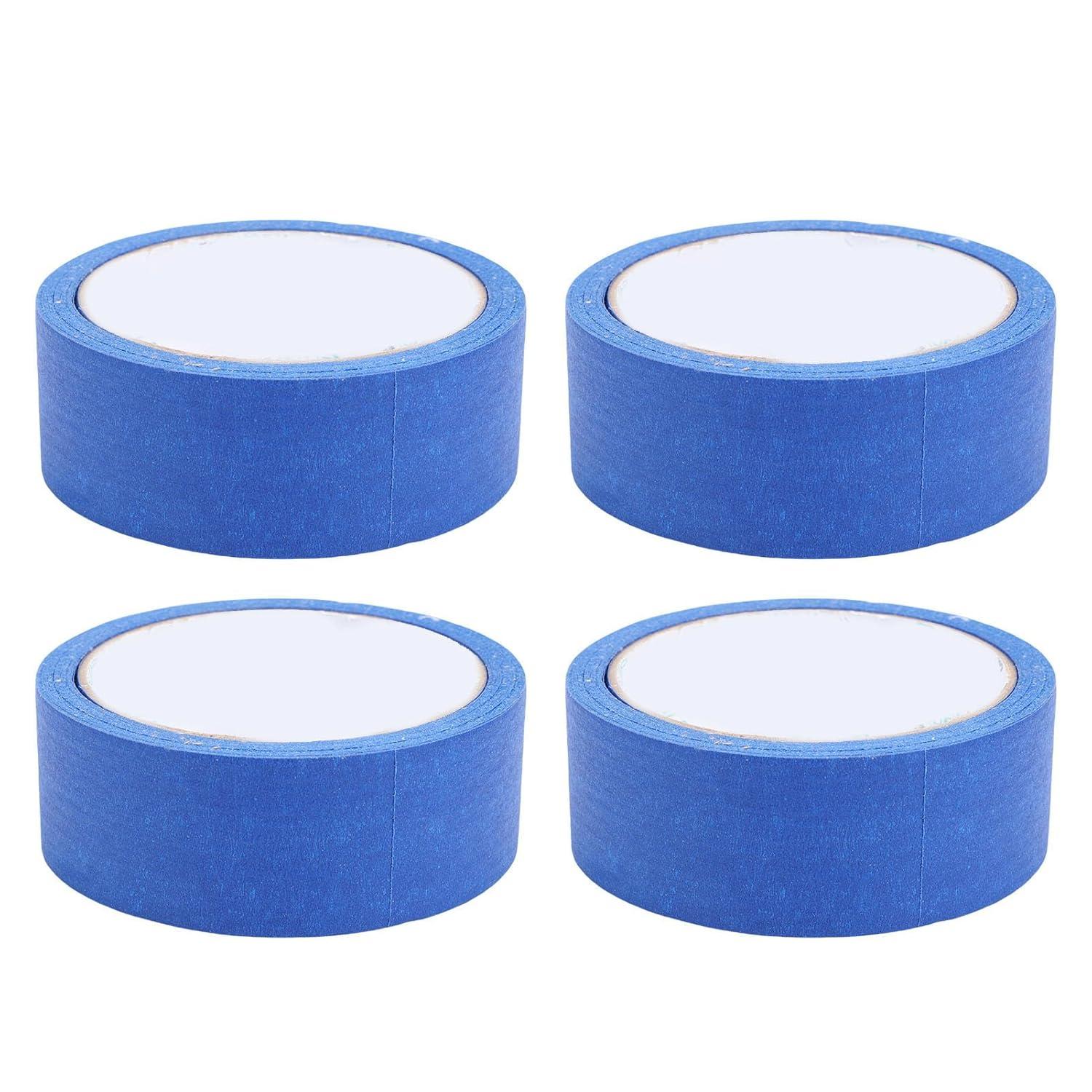 image:imageRuban de Masquage pour Peintre Automobile Facile Utiliser sans Rsidus pour la Peinture et la Finition Automobile 4 Pices 35mm 20M VioletBleue