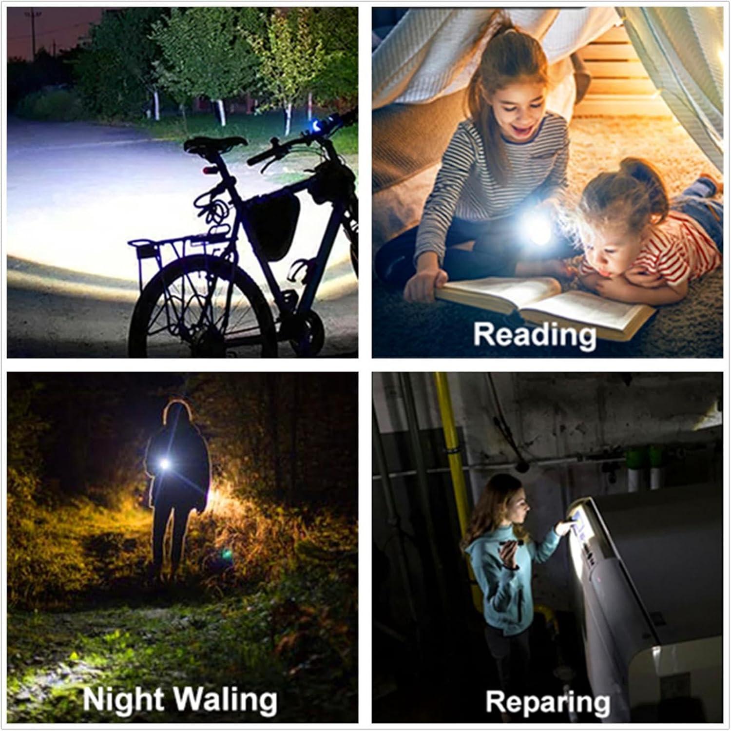 image:imageGnrique clairage Lampe de poche LED lampe de poche rechargeable tanche durable avec modes dclairage avancs LED Flashlight rechargeable portative Flashlight