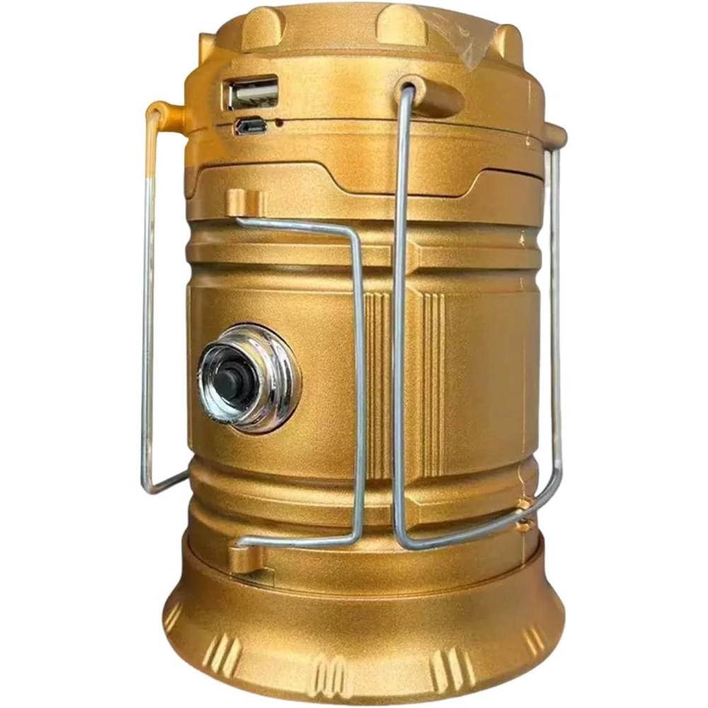 image:imageLanterne de camping solaire lanterne lectrique Lampe de poche de randonne portable Lanterne de Camping lectrique suspendue 3 Modes dclairage accessoires de tente pour randonne pche sacOr