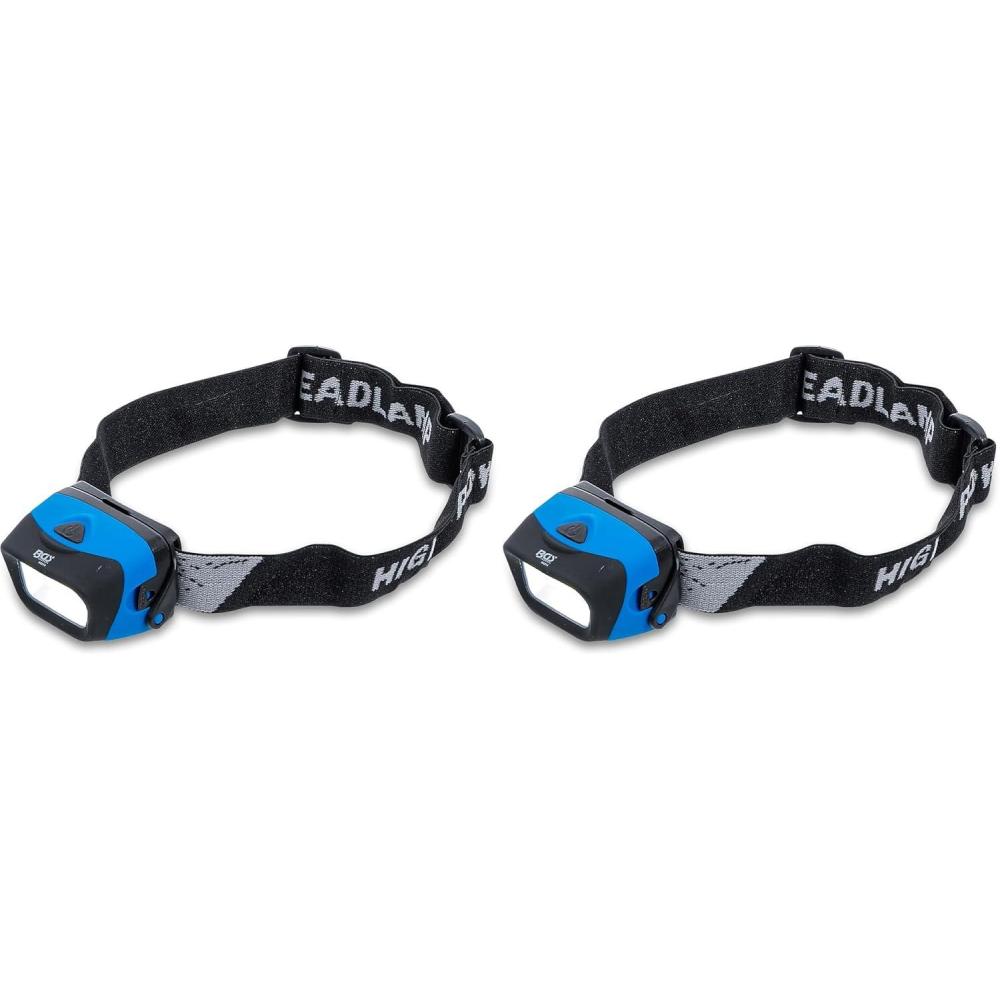 image:imageBGS 85314 Lampe frontale COB LEDSize Lot de 2